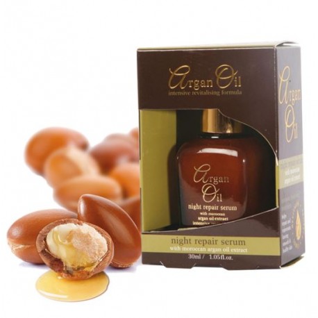 argan oil night repair serum with moroccan argan oil extract