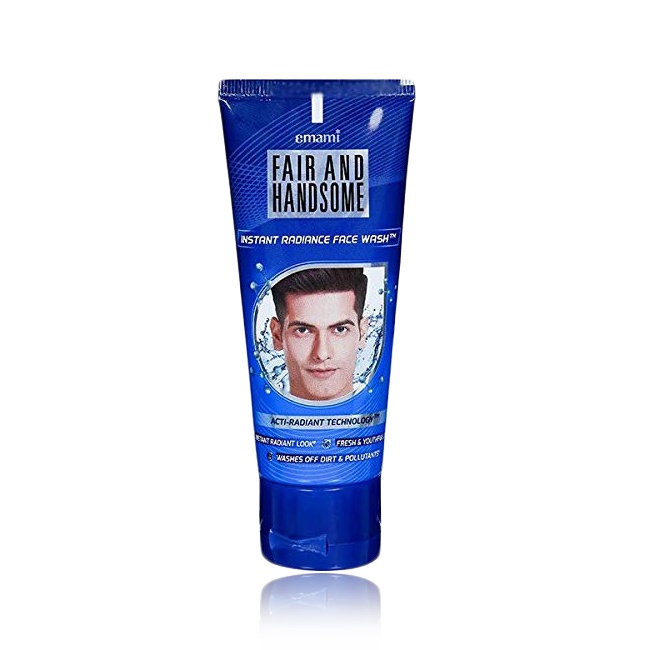 emami fair and handsome instrnt radiance face wash