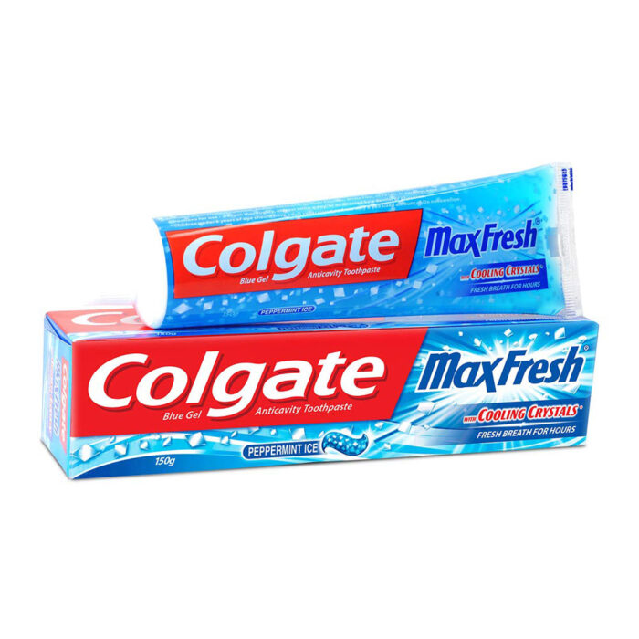 colgate max fresh peppermint ice toothpaste