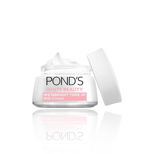 ponds white beauty instabright tone up milk cream uva uvb filter