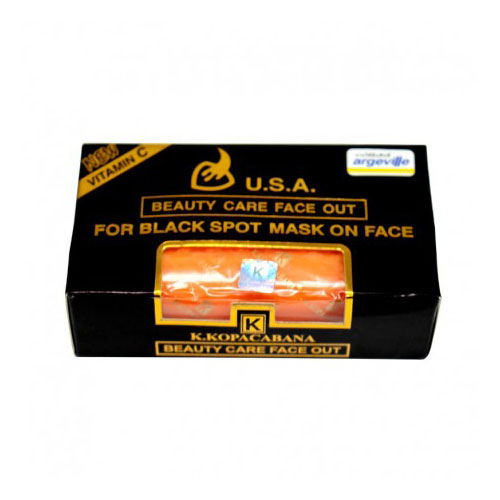 usa beauty care for black spot mask on face soap