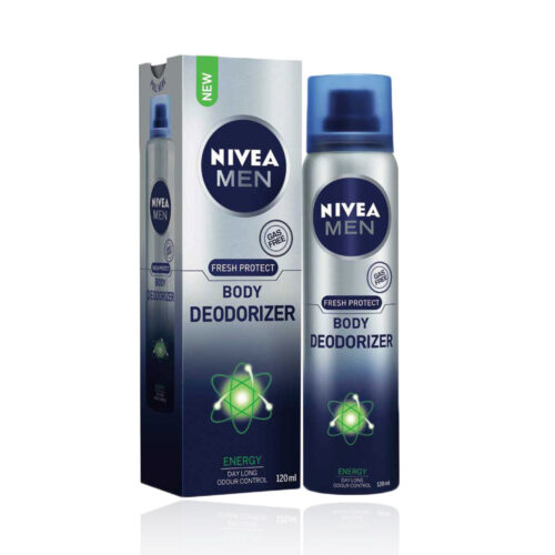 nivea men energy body deodorizer gas free spray 1