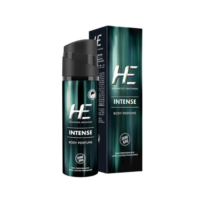 he intense advanced grooming body perfume zero gas long lasting fragrance