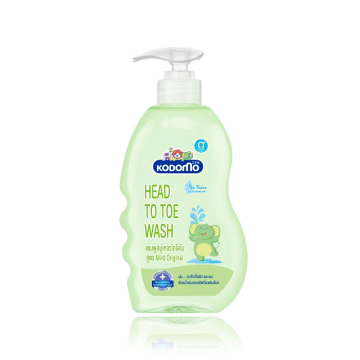 kodomo head to toe wash no tears mild original