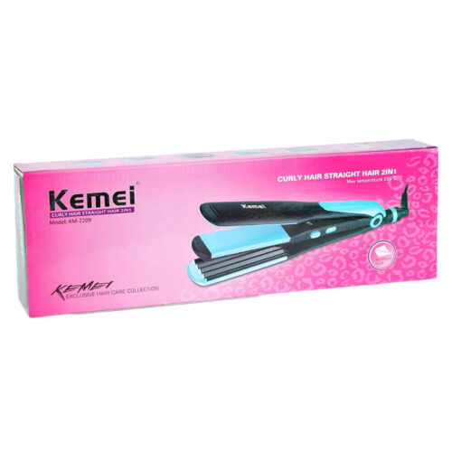 kemei km 2209 curly hair straight hair 2 in 1 iron 03