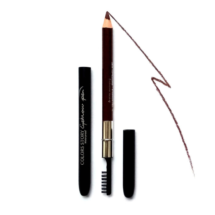 la femme colors story waterproof brown color eyebrow pen