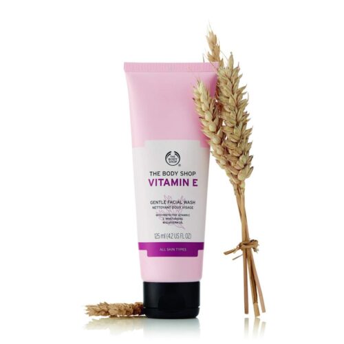 the body shop vitamin e gentle facial wash 02