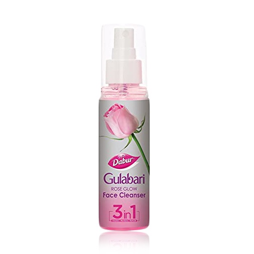 dabur gulabari rose glow face cleanser cleanse moisturise refresh