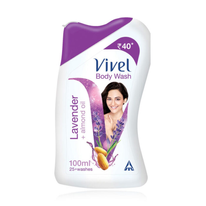 Vivel Body Wash Lavender Almond Oil