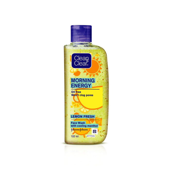 Clean Clear Morning Energy Lemon Fresh Face Wash With Cooling Menthol