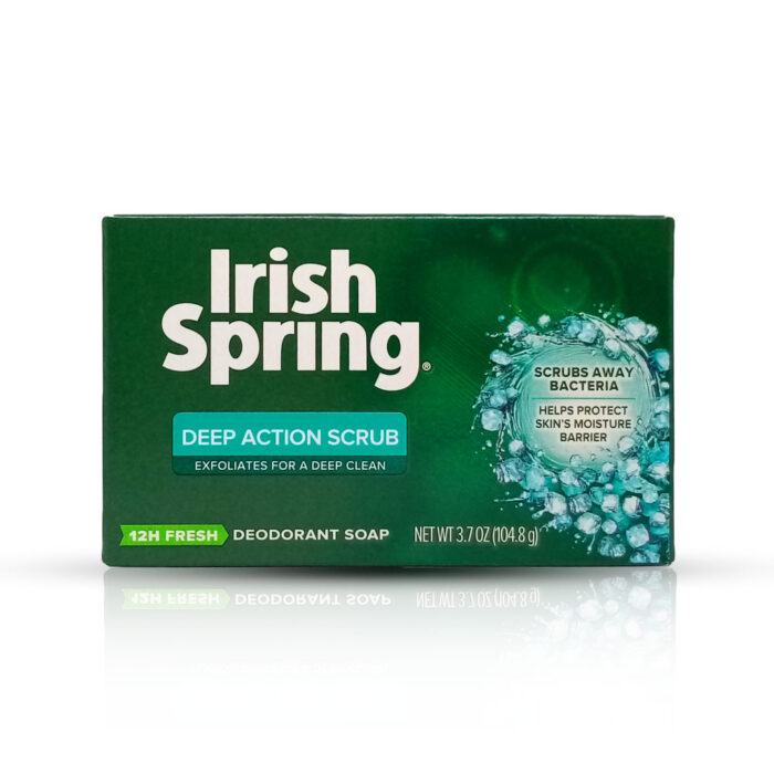 Irish Spring Deep Action Scrub Deodorant Soap 1