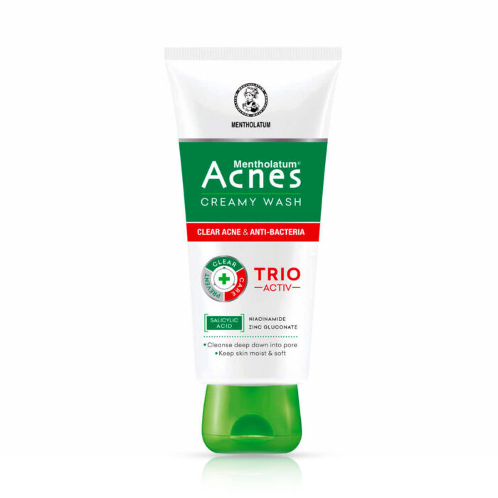 Mentholatum Acnes Creamy Wash Trio Activ