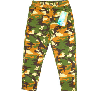 365KIDS CAMO COLOR COTTON SPANDEX BOYS ARMY PANT