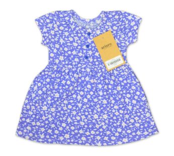 George Cornflower Blue Baby Frock