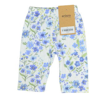 George Purple Flower Baby Pant