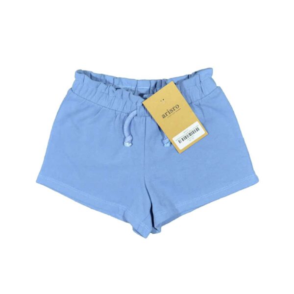 Manor Baby Cadet Blue 100 Percent Bio Cotton Girls Shorts