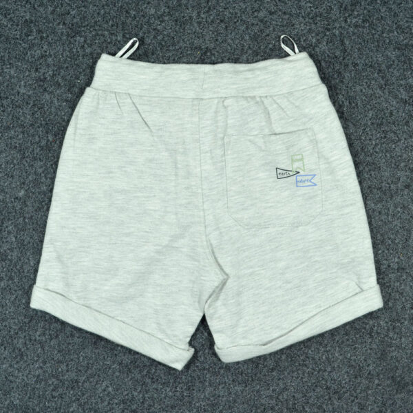 Manor Baby Light Gray Colored Boys Shorts 1