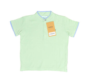 OBaiBi Light Green Polo for Baby Boys