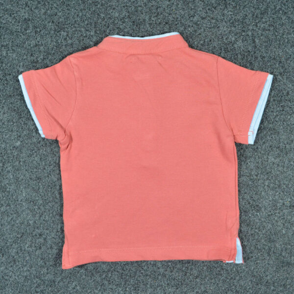 Obaibi Vivid Tangerine Polo For Baby Boys 1