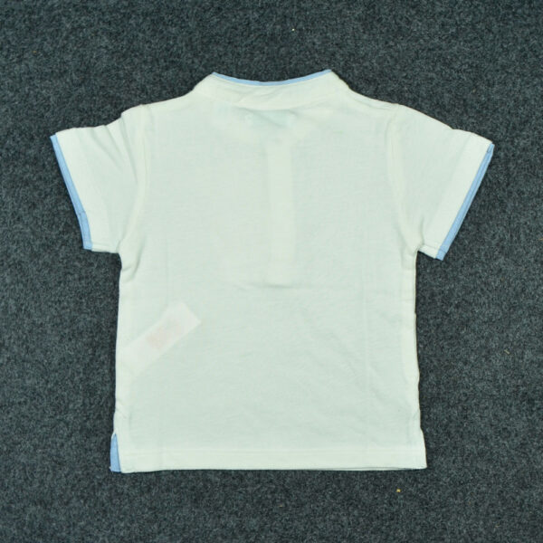 Obaibi White Polo For Baby Boys 1