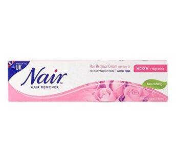 Nair Hair Removal Cream ROSE Fragrance FOR SILKY SMOOTH SKIN Nourishing