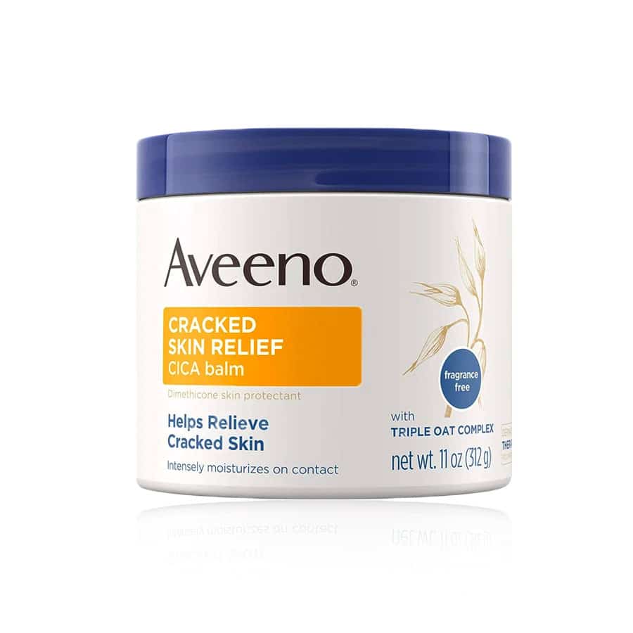 Aveeno CRACKED SKIN RELIEF CICA balm Dimethicone skin protectant Helps ...