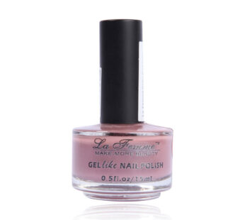 La Femme Gel like Nail Polish –LF 124 Deep Pink Color