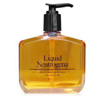 Liquid Neutrogena facial cleansing formula fragrance free