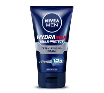 NIVEA MEN HydraMax multi-protect deep cleansing foam with vitamin E + aloe vera