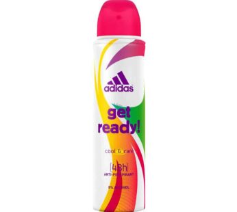 adidas get ready cool & care 48h ANTI-PERSPIRANT ANTI-TRANSPIRANT 0% ALCOHOL Deodorant Body Spray