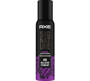 AXE SIGNATURE MAVERICK FRESH SPICY FRAGRANCE BODY DEODORANT 48H DUAL ACTION TECHNOLOGY