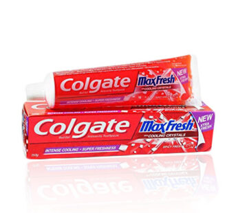 Colgate Max Fresh COOLING CRYSTALS Red Gel Anticavity Spicy Fresh Toothpaste