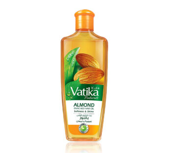 Dabur Vatika Naturals ALMOND ENRICHED HAIR OIL Softness & Shine