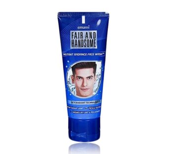 FAIR AND HANDSOME Instant Radiance Face Wash ACTI-RADIANT TECHNOLOGY Instant Radiant Look, Fresh & Youthful Look, Washes Off Dirt & Pollutants