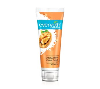 everyuth naturals EXFOLIATING Walnut Scrub, Removes blackheads & dead skin cells