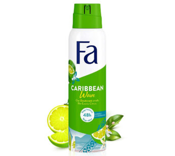 Fa CARIBBEAN Wave Deodorant smells like Exotic Citrus