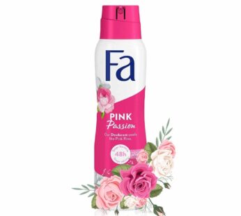 Fa PINK Passion Deodorant smells like Pink Rose