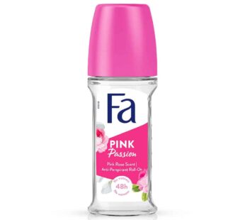 Fa PINK Passion Pink Rose Scent Anti-Perspirant Roll-On