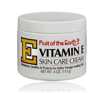 Fruit of the Earth Vitamin E skin care cream Moisturizes, Soothes & Protects for Softer Younger Looking Skin!