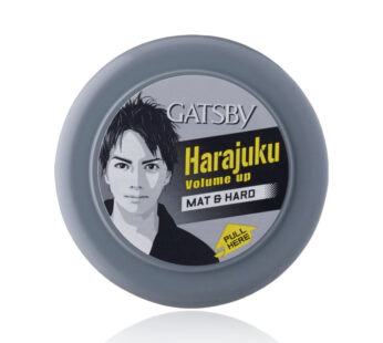 GATSBY Harajuku volume up MAT & HARD PULL HERE styling HAIR WAX