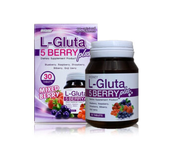 SYDNEY L-Gluta 5 BERRY plus 30 tablet pack mixed berry