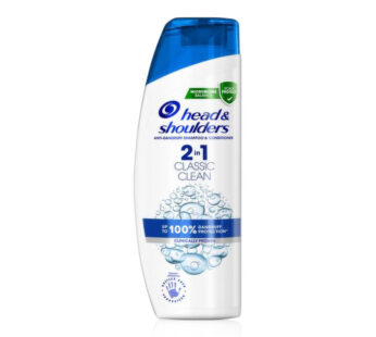 head & shoulders 2in1 CLASSIC CLEAN ANTI-DANDRUFF SHAMPOO & CONDITIONER