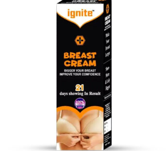 ignite NATURAL Plus BREAST CREAM for bigger your breast, improve your confidence