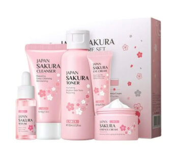 LAIKOU JAPAN SAKURA SKINCARE SET 5pcs pack