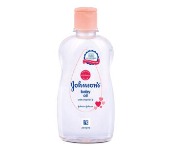 Johnson’s Baby Oil with Vitamin E, Non-Sticky for easy spread and massage