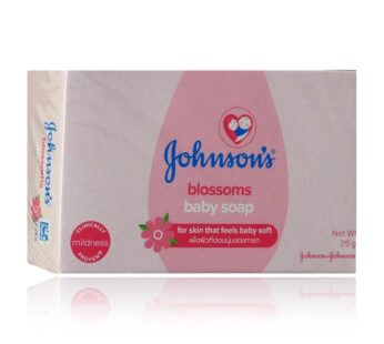 Johnson’s blossoms baby soap, For skin that feels baby soft