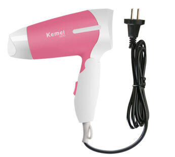 Kemei KM-6830 Small Portable Folding Mini Hair Dryer