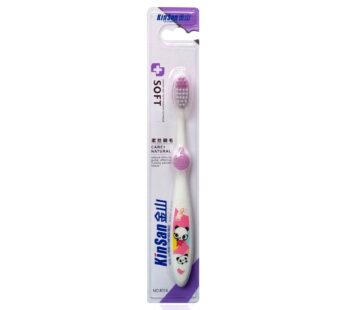 KinSan Baby Care Natural Soft 0.15 mm TOOTHBRUSH Color-Purple