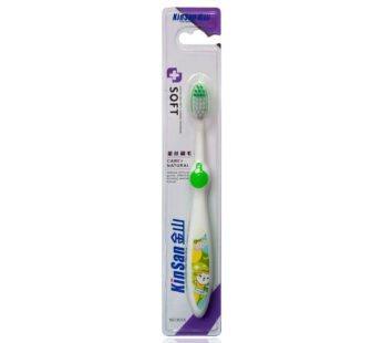 KinSan Baby Care Natural Soft 0.15 mm TOOTHBRUSH Color-Green