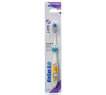 KinSan Baby Care Natural Soft 0.15 mm TOOTHBRUSH Color-Blue